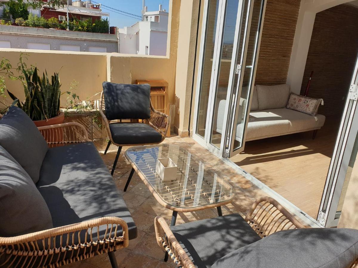 شقة Increible Atico Con Terraza En El Centro De فالنسيا المظهر الخارجي الصورة